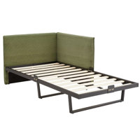 Abdiqani Upholstered Daybed Contemporary Corduroy Accent Daybed - Minimalist Design for Any Room by Latitude Run