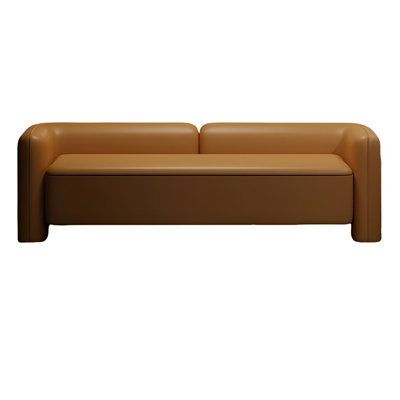 Navjeevan Leather Match Upholstered Storage Bench by Hokku Designs