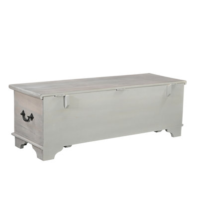 Berlene Solid Wood Storage Bench by Bungalow Rose