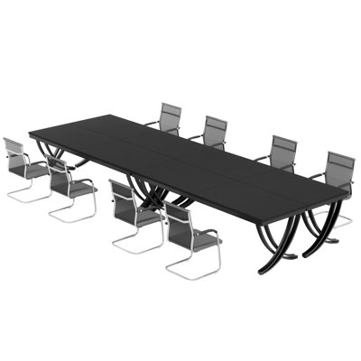 Hirra Conference Meeting Table by Wrought Studio