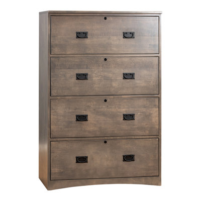 4 - Drawer Lateral Filing Cabinet by Loon Peak