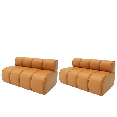Hymara Faux Leather Upholstered Bench by Hokku Designs