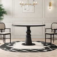 Randolh Round Dining Table by Canora Grey