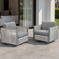 Trinie Outdoor Glider Chair by Latitude Run