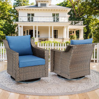 Tya Outdoor Glider Chair by Latitude Run