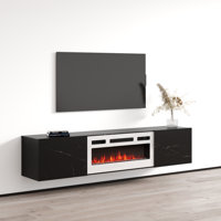 Baja WH-EF Floating Fireplace TV Stand by Millwood Pines