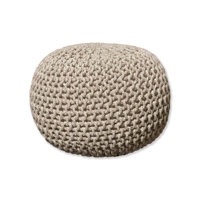 Concho Upholstered Pouf by Dakota Fields