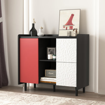 Modern Coffee Bar Cabinet Accent Cabinet For Kitchen, Dining Room by George Oliver