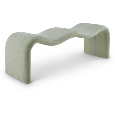 Monifa Chenille Fabric Bench by Ivy Bronx