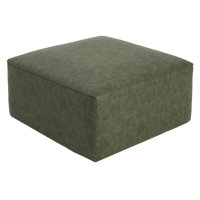 Orrey PU Leather Upholstered Ottoman by Latitude Run