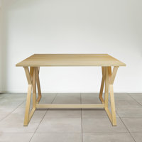 Aztecs Folding Console To Dining Convertible Table With Solid American Basswood by Ebern Designs