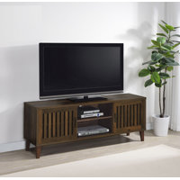 Mahala 2-door Engineered Wood 60" TV Stand Dark Pine