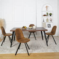 Carvajal Cavanagh 5-Piece Modern Dining Set by George Oliver