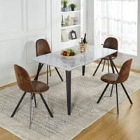 Carvajal Cavanagh 5-Piece Modern Dining Set by George Oliver