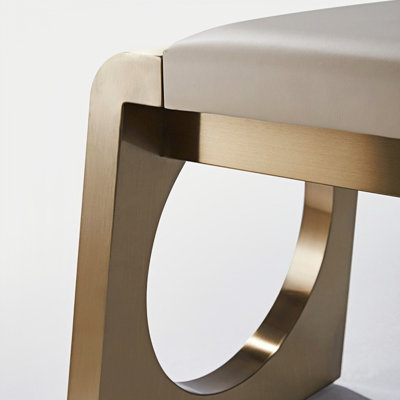 Brynslee Microfiber Leather Upholstered Bench by Orren Ellis