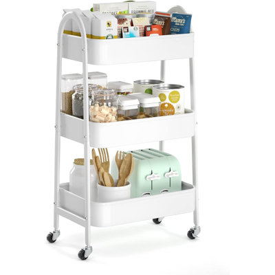 Shoua Metal Bar Cart by Ebern Designs