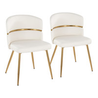 Cinch Dining Chair - Set of 2 by Everly Quinn
