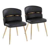 Cinch Dining Chair - Set of 2 by Everly Quinn