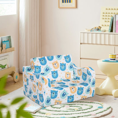 2-In-1 Convertible Kids Sleeper Chair by Isabelle & Max