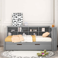 Burnadine Daybed Storage Bed by Lark Manor