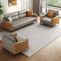 Floson Faux Leather Living Room Set by Orren Ellis