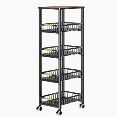Geduhn Metal Bar Cart by 17 Stories