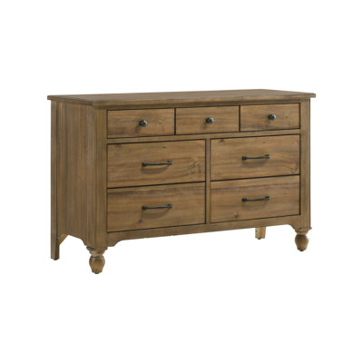 Edan Highland 7-Drawer Farmhouse Wood Dresser by Birch Lane