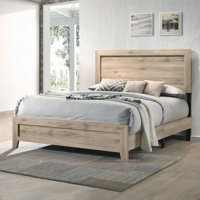 Ilmie Standard Bed in Natural by Union Rustic