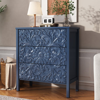 Platt Farmhouse 3-Drawer Dresser by Fleur De Lis Living