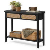 39.4" Console Table With 2 Drawers by Bay Isle Home