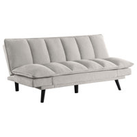 Upholstered Tufted Convertible Sofa Bed