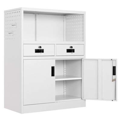Moza 31.5 Wide 2 -Drawer File Cabinet by Inbox Zero