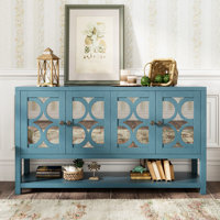 Sideboard,Buffet table,Dining cabinet,Office credenza with open shelf by Mercer41