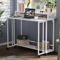 Mobile Foldable Computer Desk by Ebern Designs