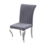 Meritza Tufted Velvet Upholstered Dining Chair by House of Hampton