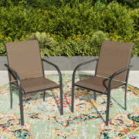 Teshauna Outdoor Dining Chair by Winston Porter