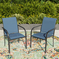 Teshauna Outdoor Dining Chair by Winston Porter
