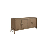 Jaywon Aurora 67" Wide Console Table, Latte by Latitude Run