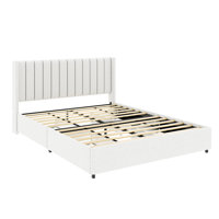 Picard Upholstered Metal Storage Bed