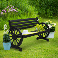 56 In. Fir Outdoor Bench by Lark Manor
