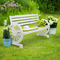 56 In. Fir Outdoor Bench by Lark Manor