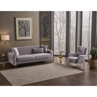 Martella 2 - Piece Velvet Living Room Set by Everly Quinn