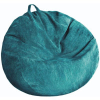 Stuffed Animal Storage Bean Bag Chair Cover (No Filler) Washable Ultra Soft Corduroy Bean Bag Cover For Organizing Plush Toys Or Textile, Sack Bean Ba