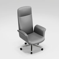 Leather Ergonomic Office Chair Executive Swivel Chair,Supports up to 350 Pounds,Height Adjustable by Orren Ellis