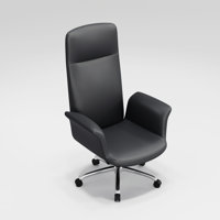 Leather Ergonomic Office Chair Executive Swivel Chair,Supports up to 350 Pounds,Height Adjustable by Orren Ellis