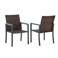 Nylo Outdoor Dining Armchair by Ebern Designs