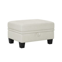Januelle Bujesily Chenille Multipurpose Storage Ottoman For Sectional Modular Sofa Couch Or As Single Seat Or Low Table by Hokku Designs