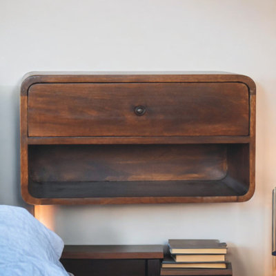 Karlow Solid Wood Nightstand by Loon Peak