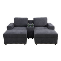 Huxley 5 - Piece Upholstered Sectional by Ebern Designs