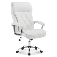 Latitude Run Adjustable Office Chair with PU Leather